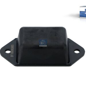 DT Spare Parts 1.27082 Rubber buffer, rear, Lb: 102 mm, L: 70 mm, W: 55 mm, H: 37 mm