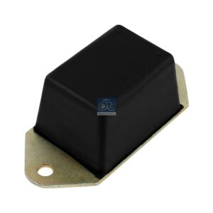 DT Spare Parts 1.27083 Rubber buffer, rear, b: 8.5 mm, Lb: 102 mm, L: 126 mm, W: 57 mm, H: 46 mm