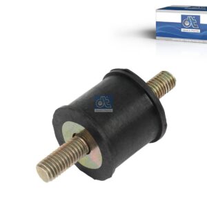 DT Spare Parts 1.27352 Rubber buffer, D: 27 mm, M8 x 1,25, L: 54 mm, H: 26 mm