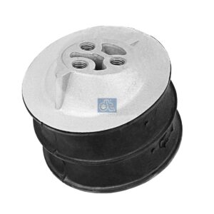 DT Spare Parts 1.27362 Rubber mounting, marked: yellow, D: 110 mm, M10 x 1,5, W: 96 mm