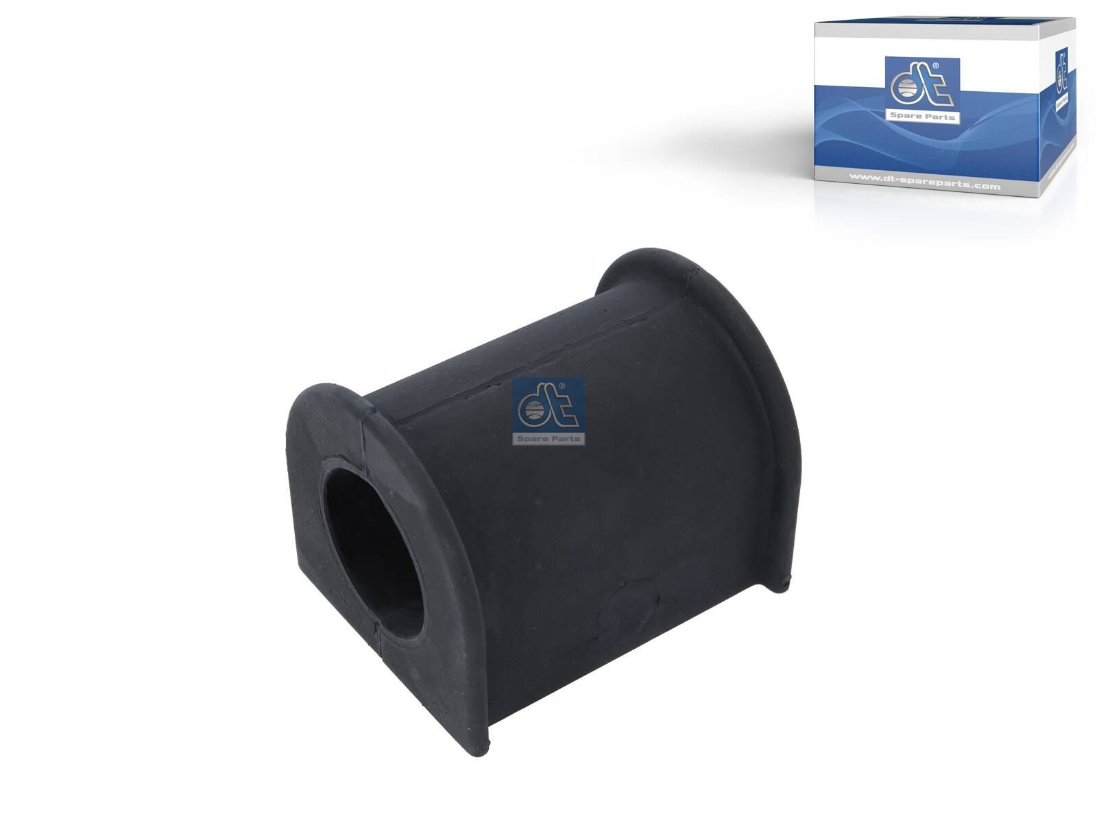 DT Spare Parts 1.27371 Rubber bushing, stabilizer, d: 44 mm, L: 100 mm, W: 84 mm