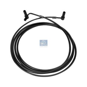 DT Spare Parts 1.28190 Hose line, cabin tilt, D: 8.5 mm, M12 x 1,5, M12 x 1,5, L: 3050 mm, L1: 3100 mm, 420 bar