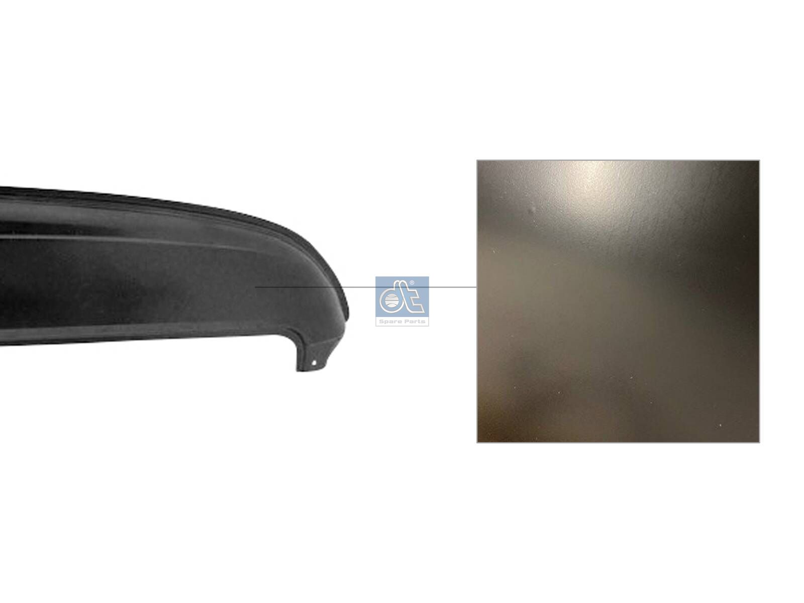 DT Spare Parts 1.29008 Air deflector, right