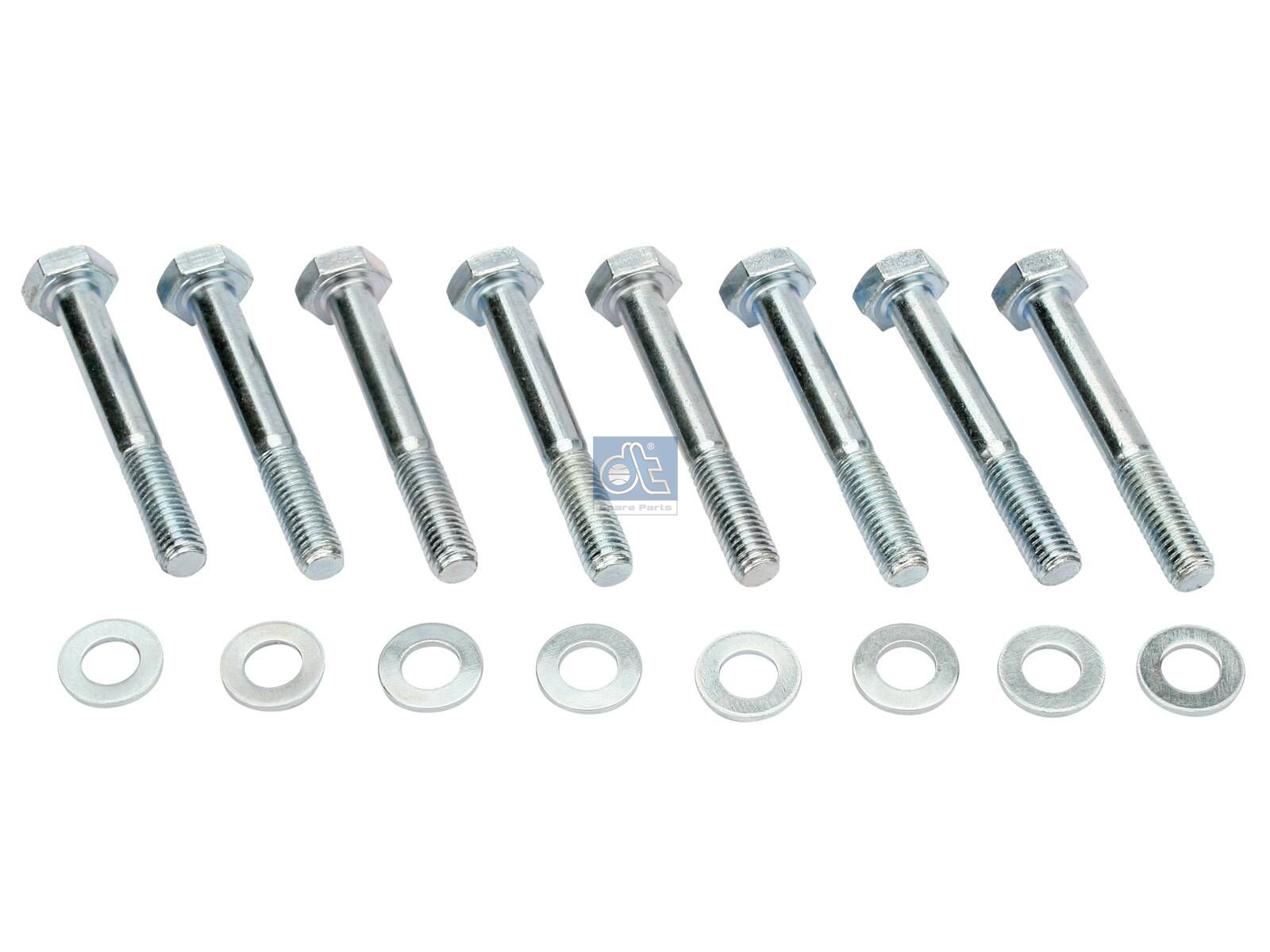 DT Spare Parts 1.31360 Mounting kit, M10, L: 70 mm, 8.8