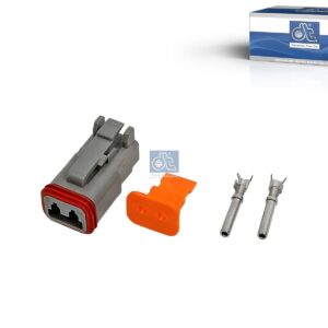 DT Spare Parts 1.32180 Repair kit, plug, 2 poles
