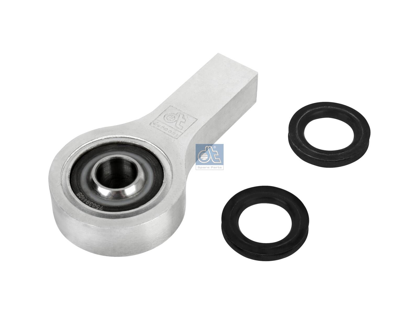 DT Spare Parts 1.32586 Bearing joint, complete with seal rings, d: 16 mm, M12 x 1,75, LTh: 45 mm, L: 110 mm