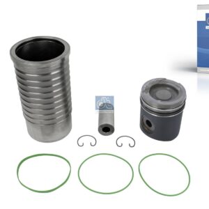 DT Spare Parts 1.33108 Piston with liner, D: 127 mm