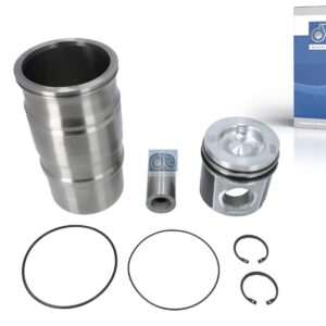 DT Spare Parts 1.33110 Piston with liner, D: 127 mm