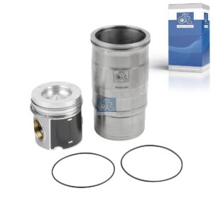 DT Spare Parts 1.33119 Piston with liner, D: 127 mm