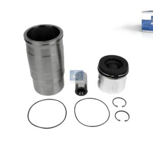 DT Spare Parts 1.33120 Piston with liner, D: 127 mm