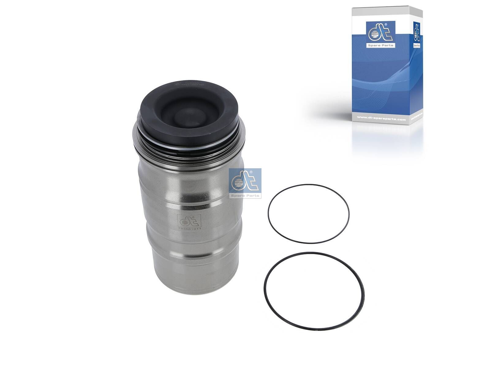 DT Spare Parts 1.33123 Piston with liner, D: 127 mm