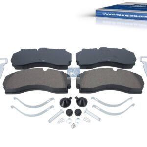 DT Spare Parts 1.35033 Disc brake pad kit, W: 247.5 mm, S: 30 mm, H: 109.5 mm