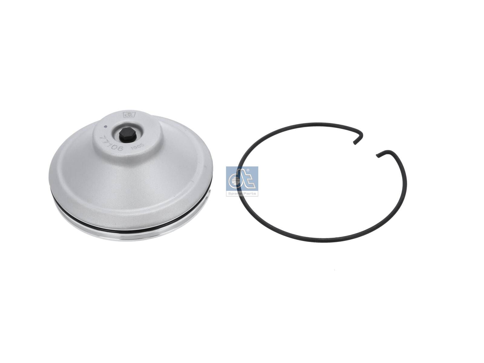 DT Spare Parts 1.47000 Hub cover, complete with rings, o-ring, lock ring