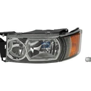 DT Spare Parts 1.51002 Headlamp, left, with headlamp range control, 24 V, H7