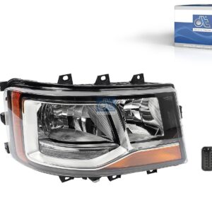 DT Spare Parts 1.51015 Headlamp, right, 24 V, H7