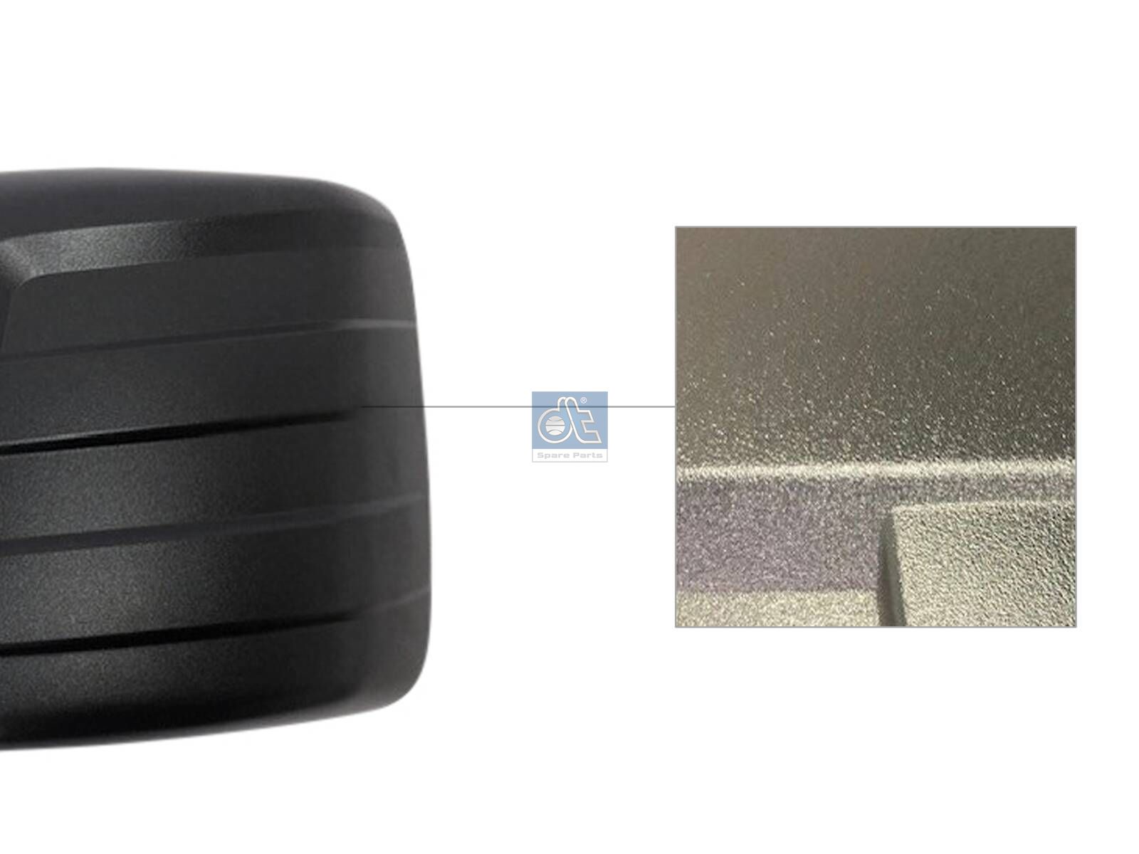 DT Spare Parts 1.52550 Mirror cover, wide view mirror, left