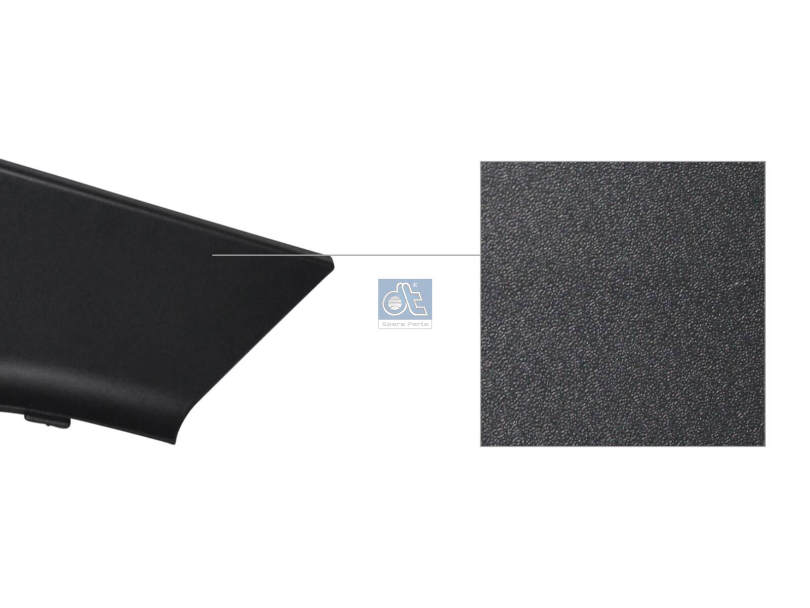 DT Spare Parts 1.52751 Fender cover, right