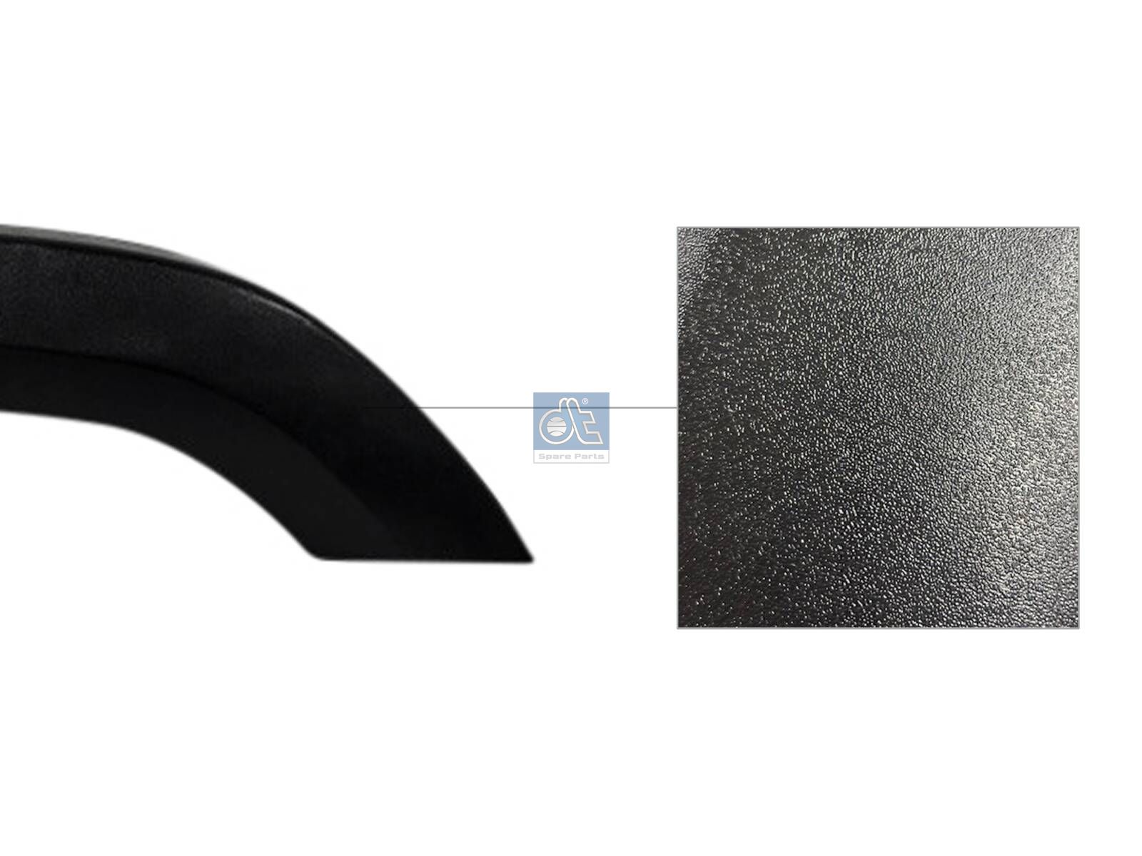 DT Spare Parts 1.52761 Fender cover, lateral, right