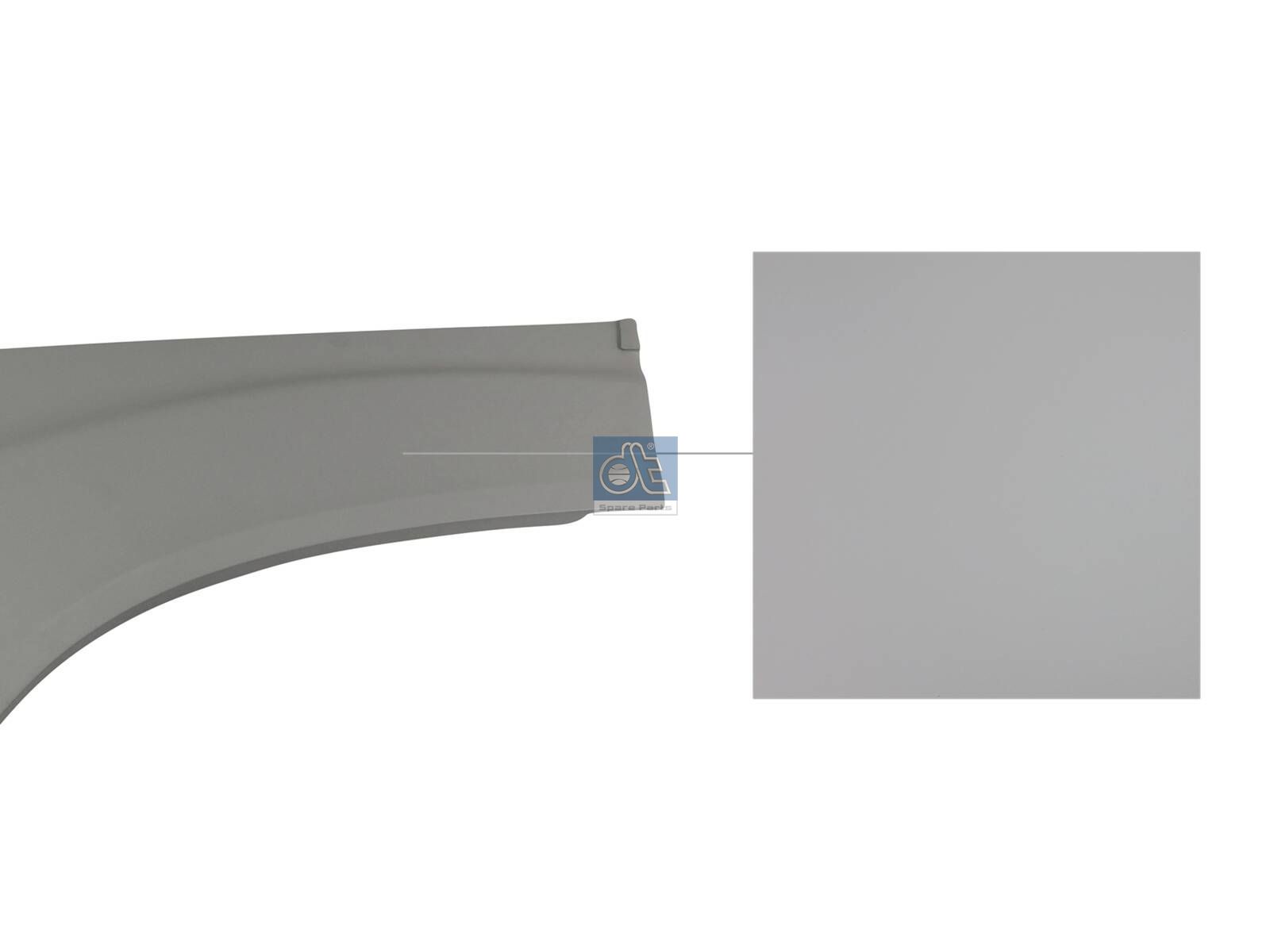 DT Spare Parts 24.00029 Door extension, left