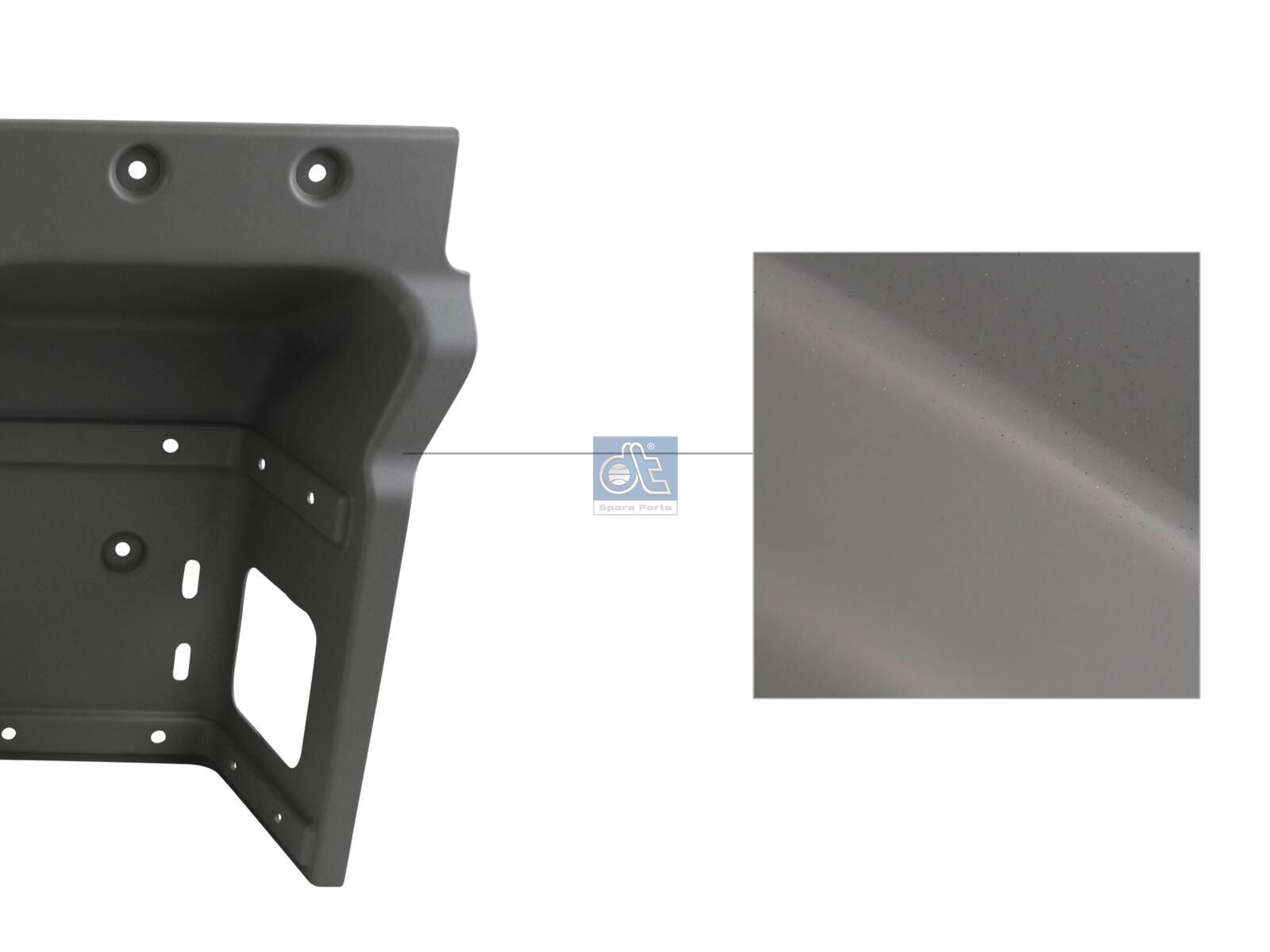 DT Spare Parts 24.00043 Step well case, right