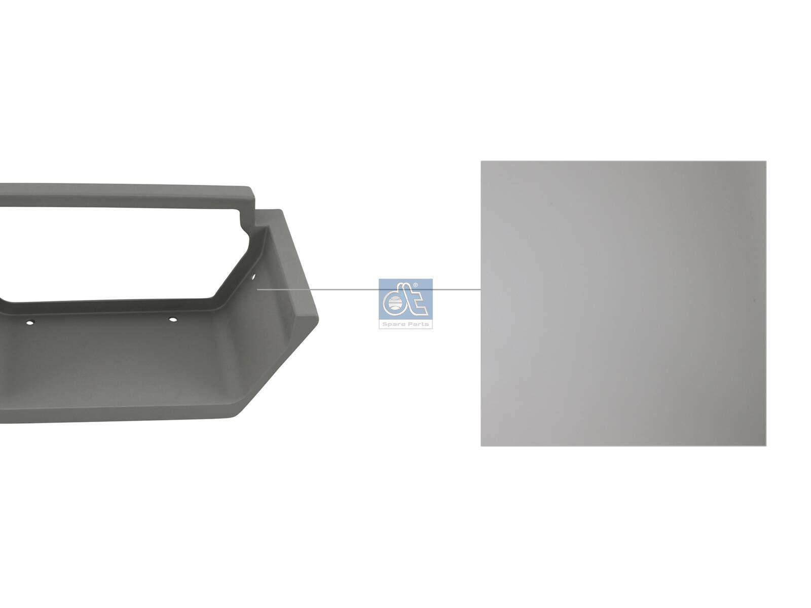 DT Spare Parts 24.00059 Step well case, left