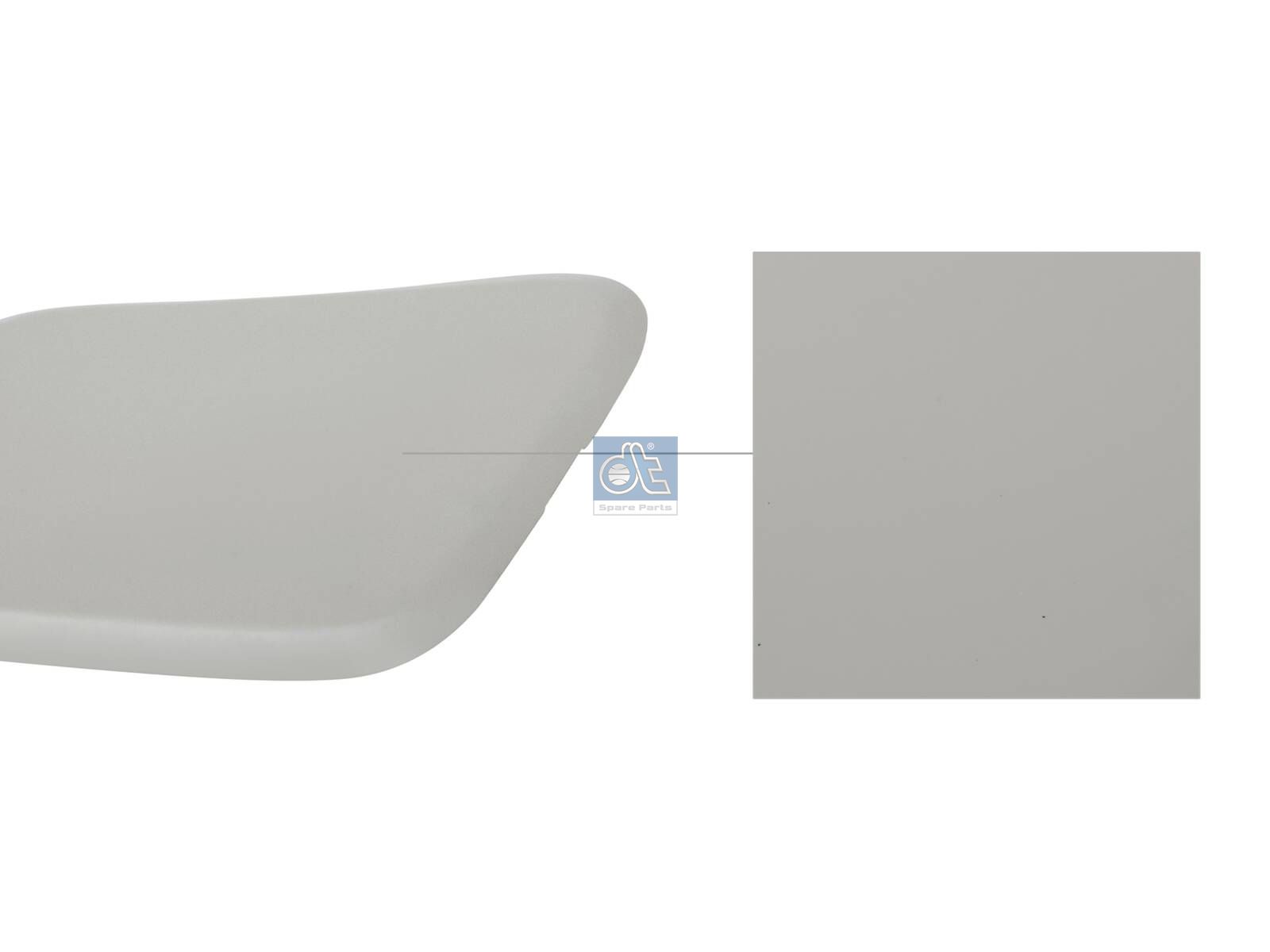 DT Spare Parts 24.00080 Cover, towing eye, left