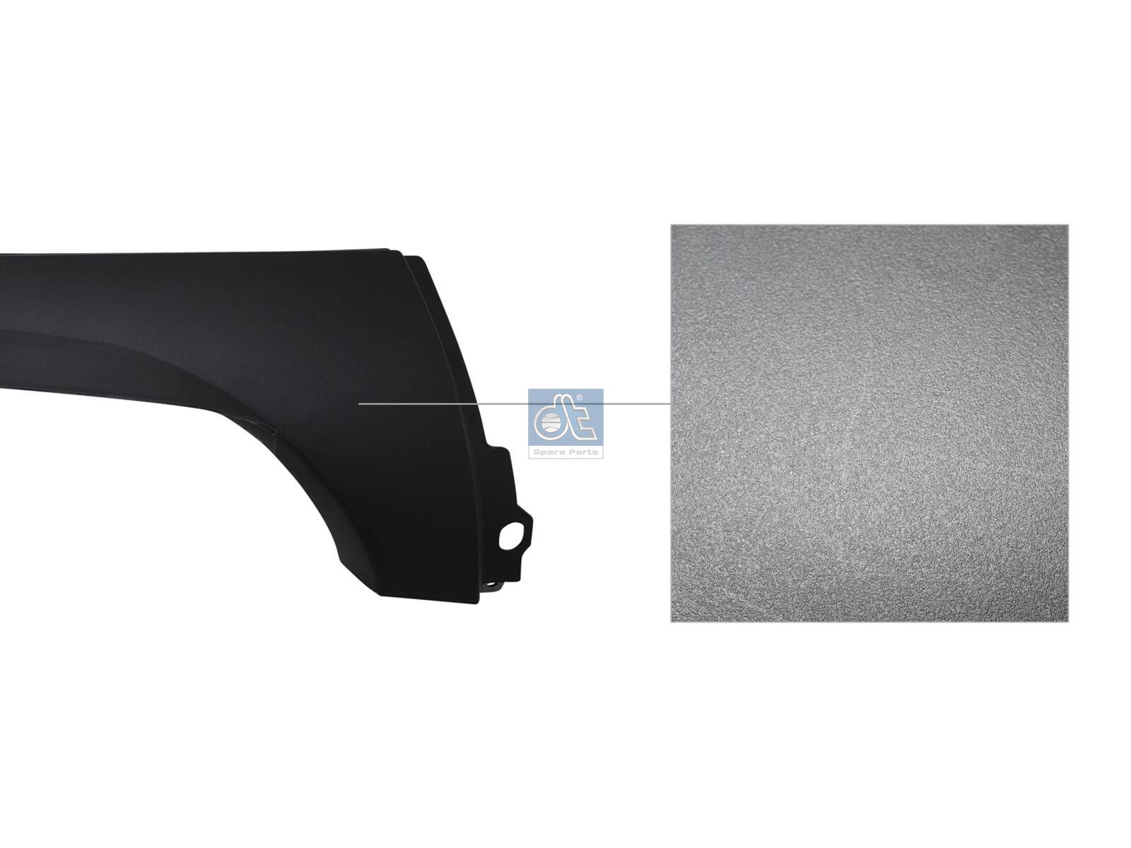 DT Spare Parts 24.00096 Pillar lining, left