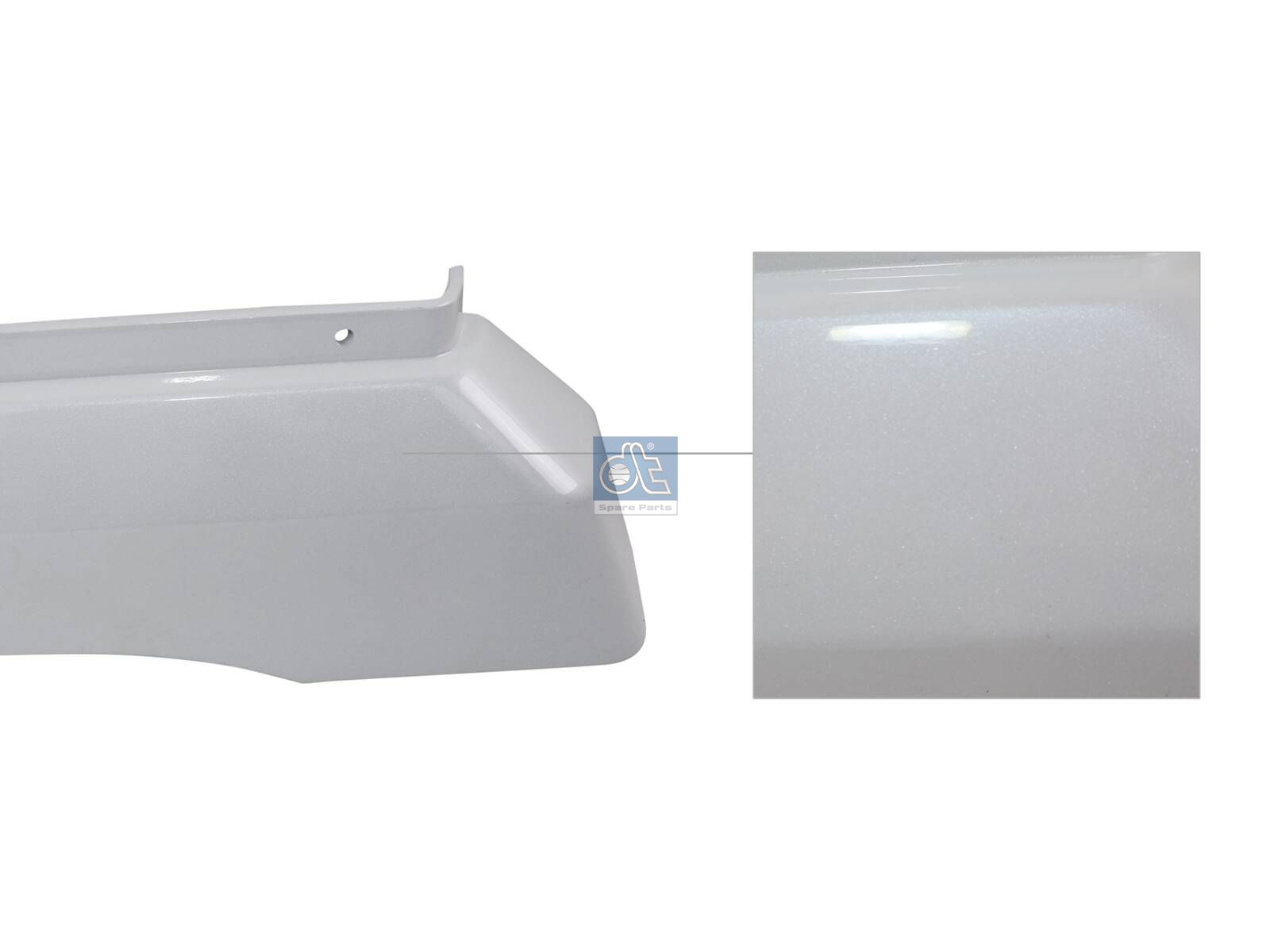 DT Spare Parts 24.00103 Fender extension, left