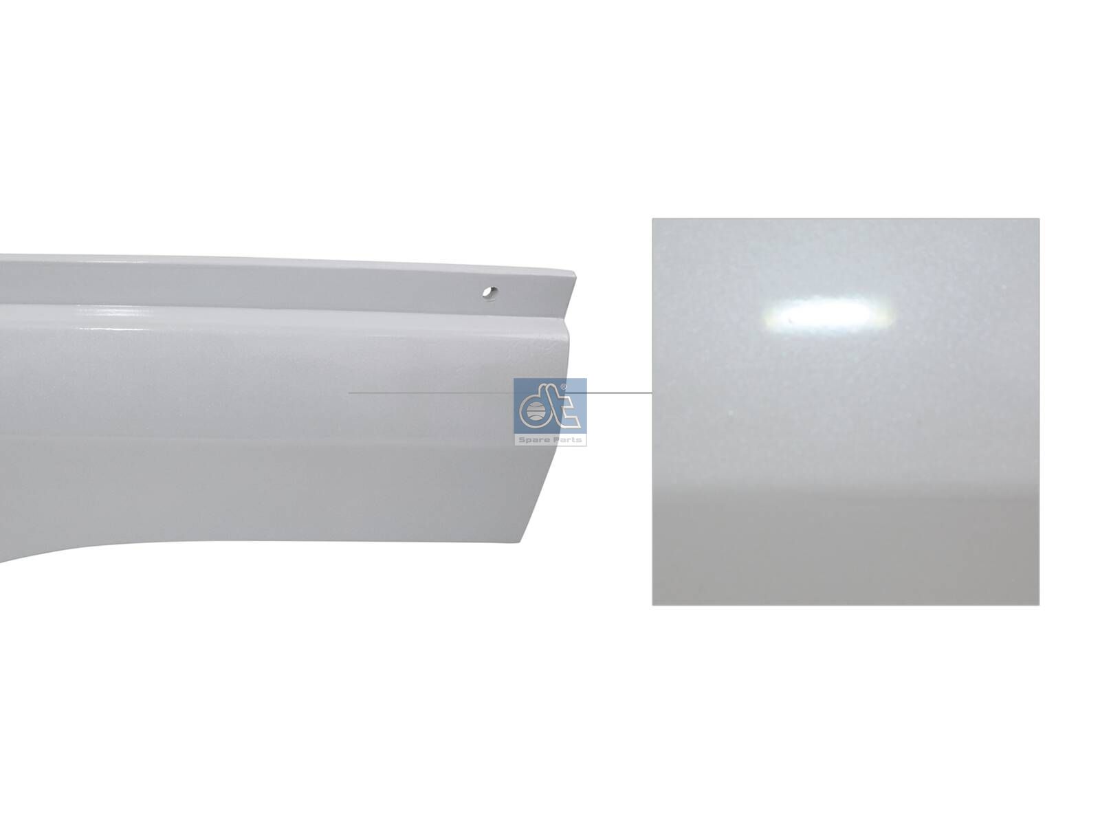 DT Spare Parts 24.00104 Fender extension, right