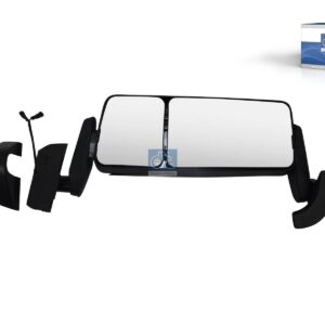 DT Spare Parts 24.00112 Main mirror, left, electrical, heated, without E-mark