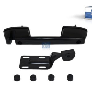 DT Spare Parts 25.00077 Handle, front grill, left