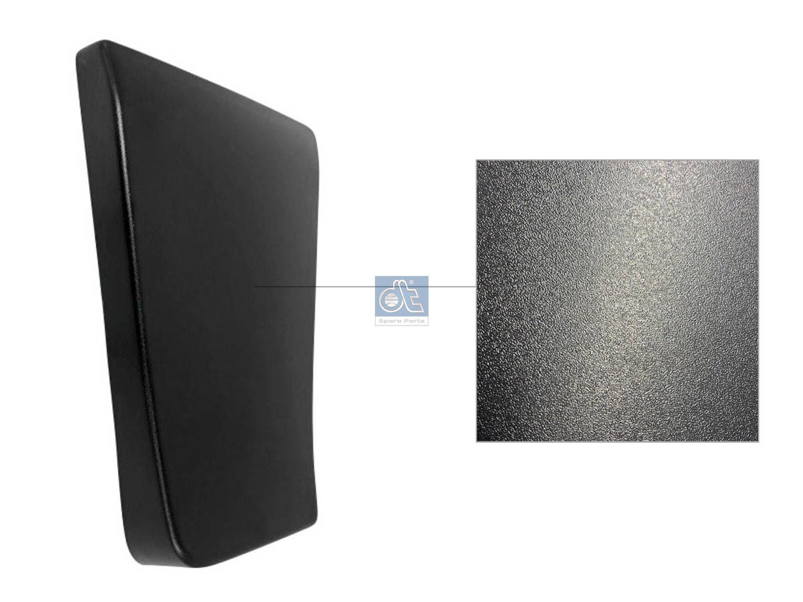 DT Spare Parts 2.00043 Cover, air deflector, left