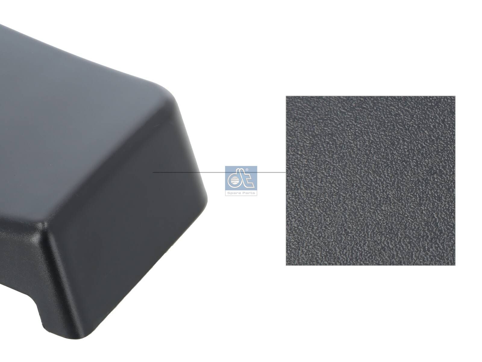 DT Spare Parts 2.00044 Cover, air deflector, right