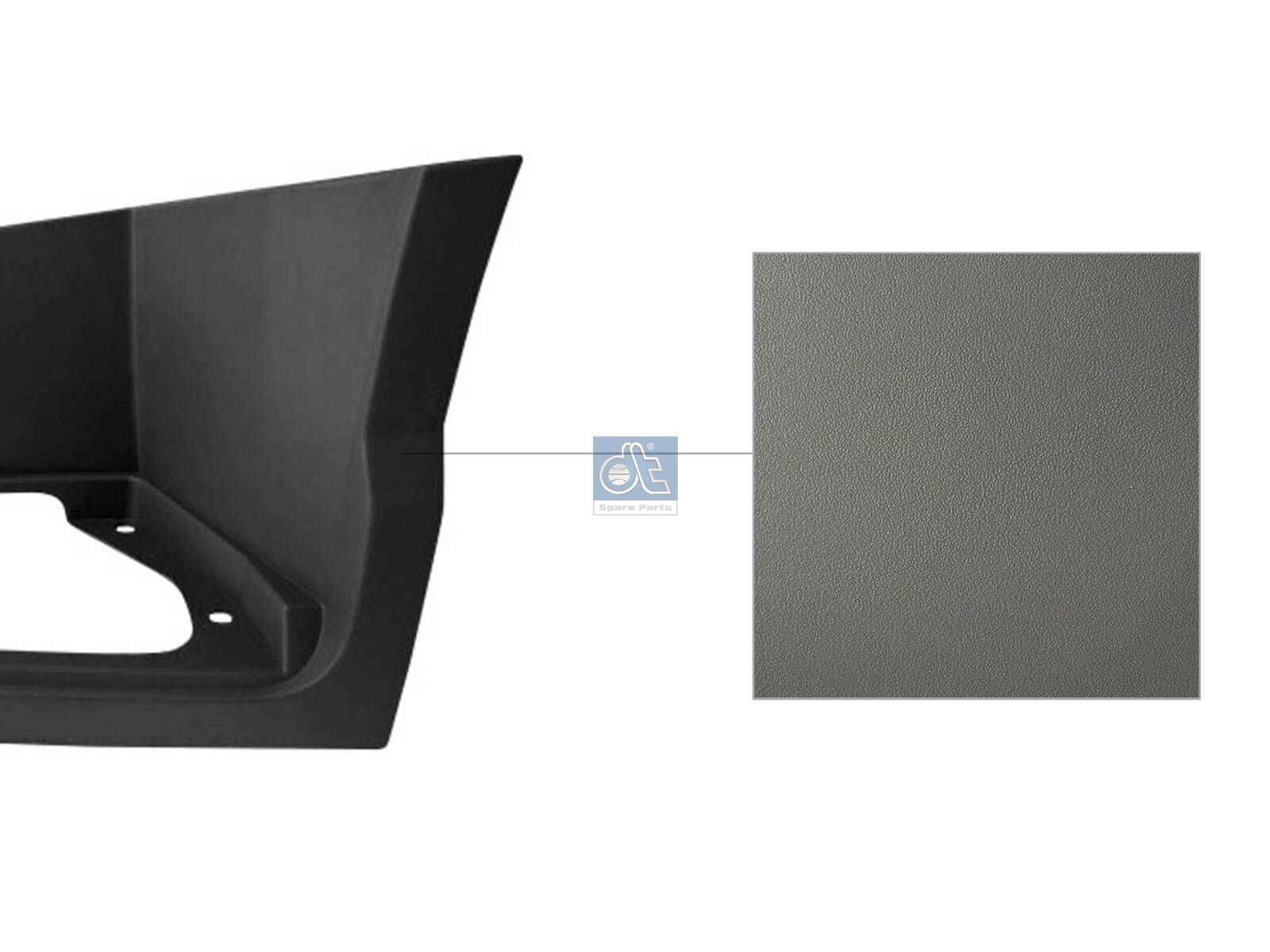 DT Spare Parts 2.00083 Step well case, left