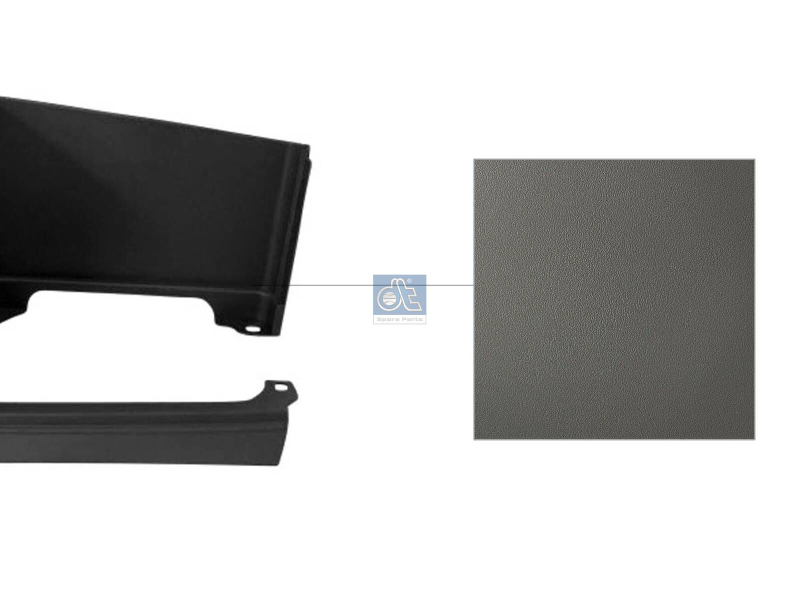 DT Spare Parts 2.00084 Step well case, right