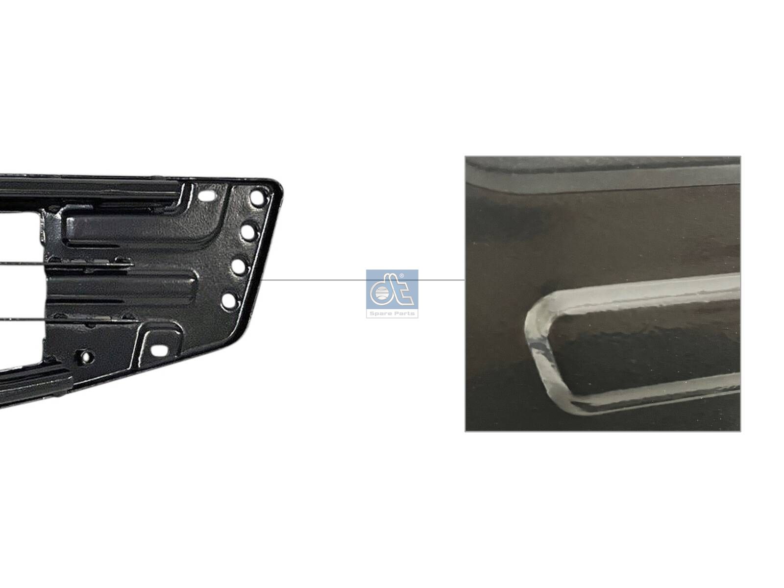 DT Spare Parts 2.00098 Bracket, front grill