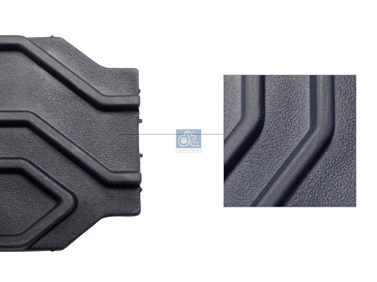 DT Spare Parts 2.00317 Cover, front grill, left