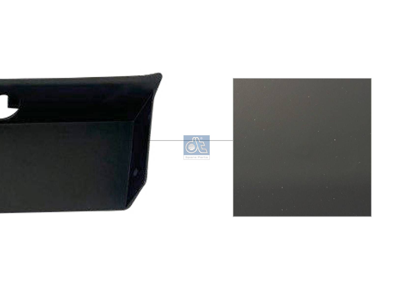 DT Spare Parts 2.00360 Console, step plate, left