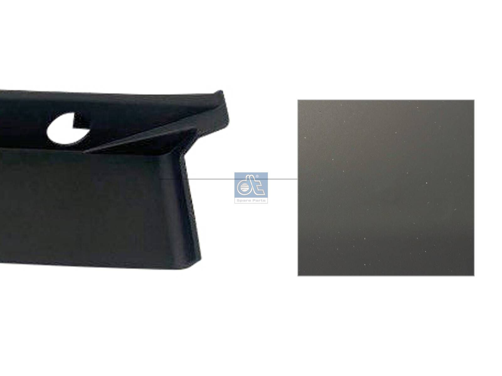 DT Spare Parts 2.00361 Console, step plate, right