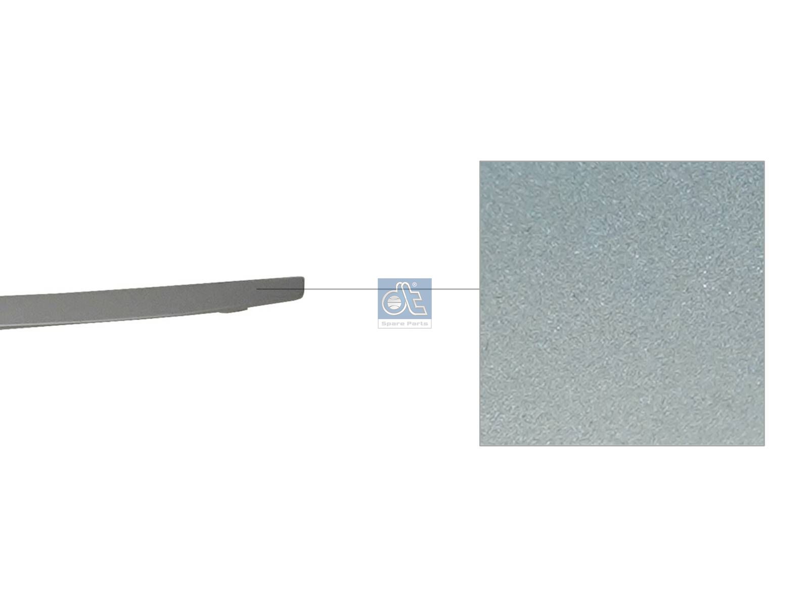 DT Spare Parts 2.00398 Cover moulding, upper