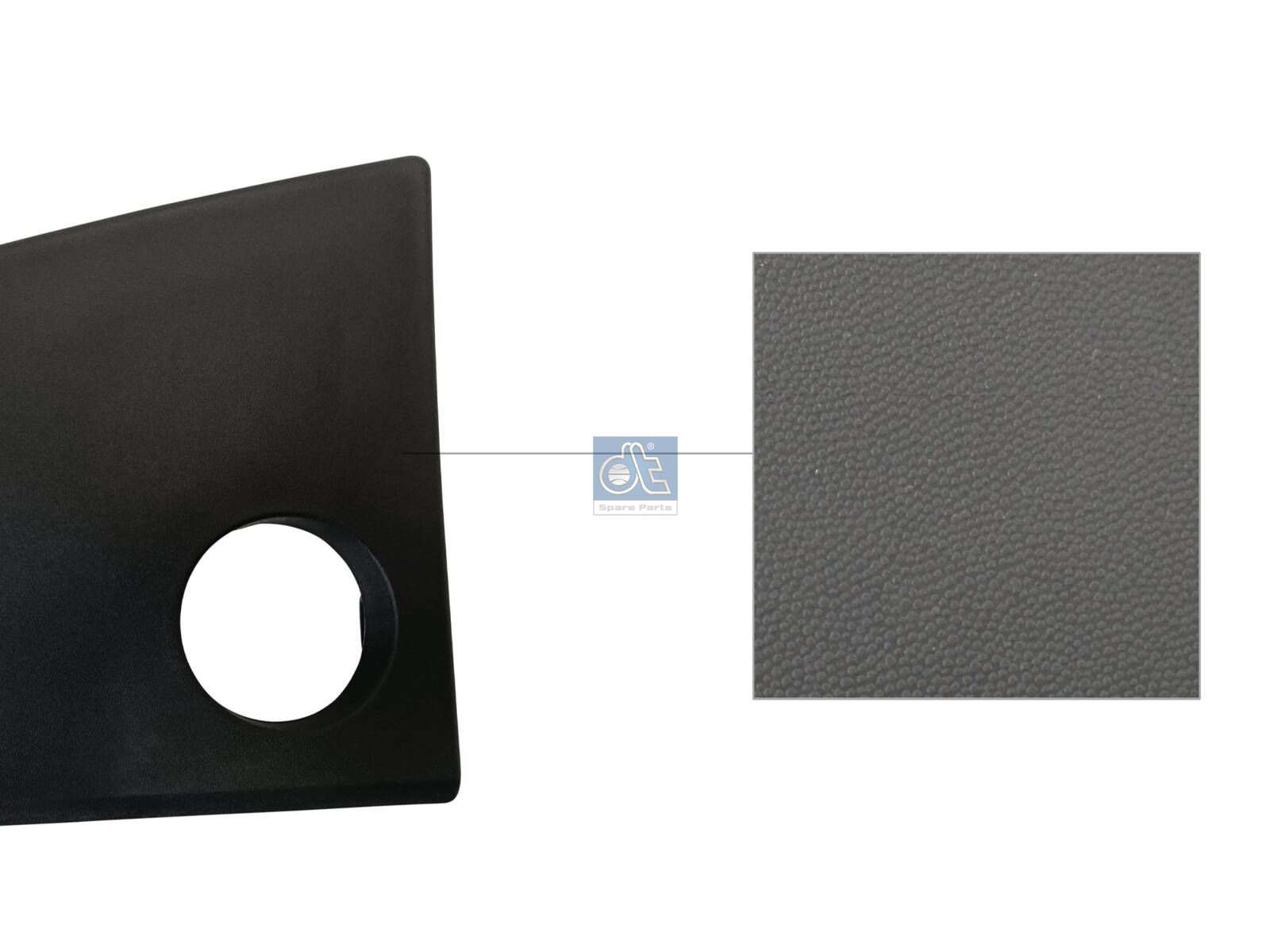 DT Spare Parts 2.00407 Cover, lamp housing, left