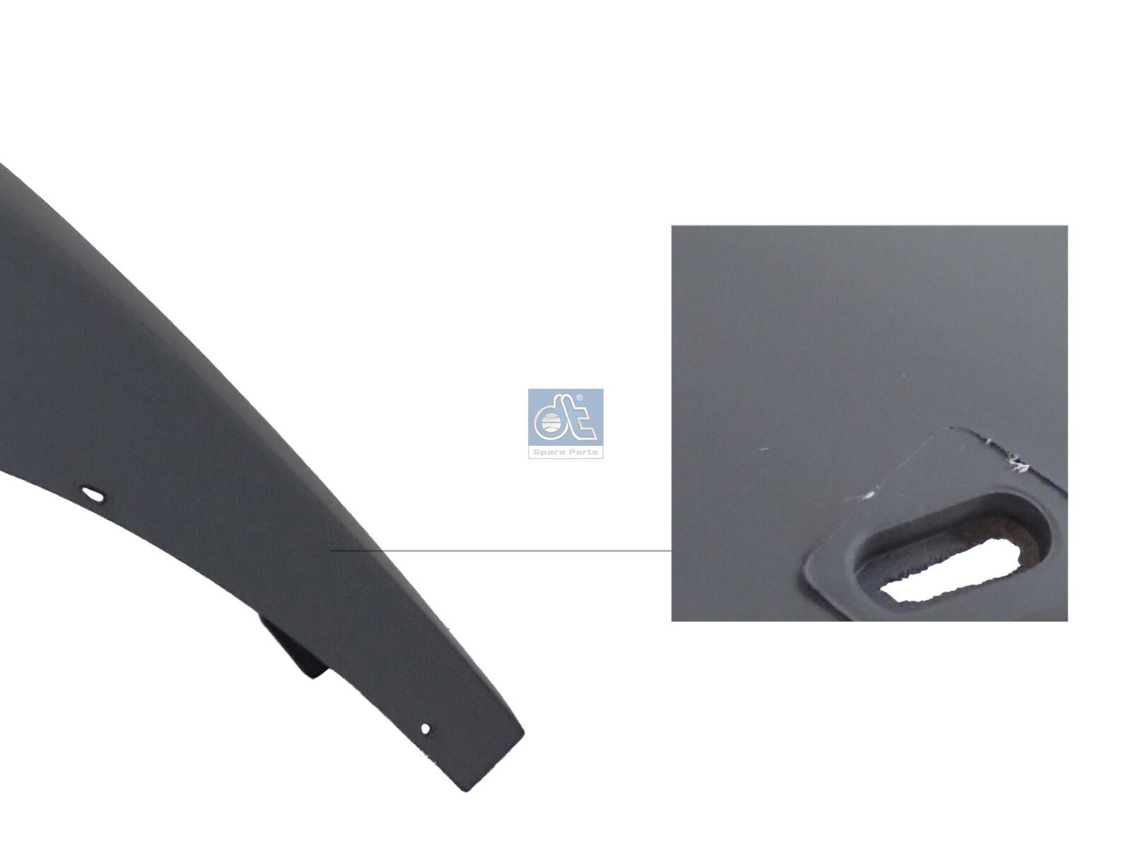 DT Spare Parts 2.00467 Spoiler, right