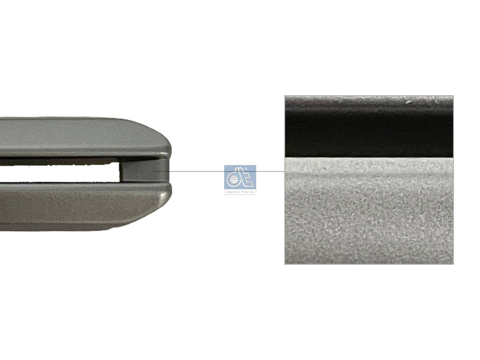 DT Spare Parts 2.00538 Cover, front grill, right