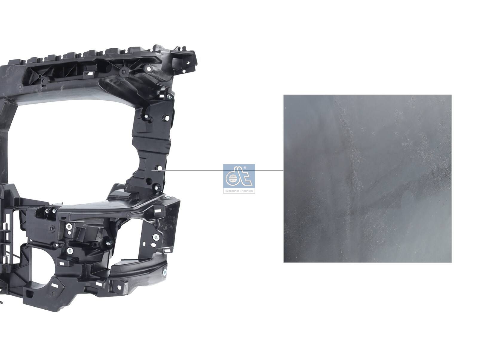 DT Spare Parts 2.00572 Headlamp bracket, left