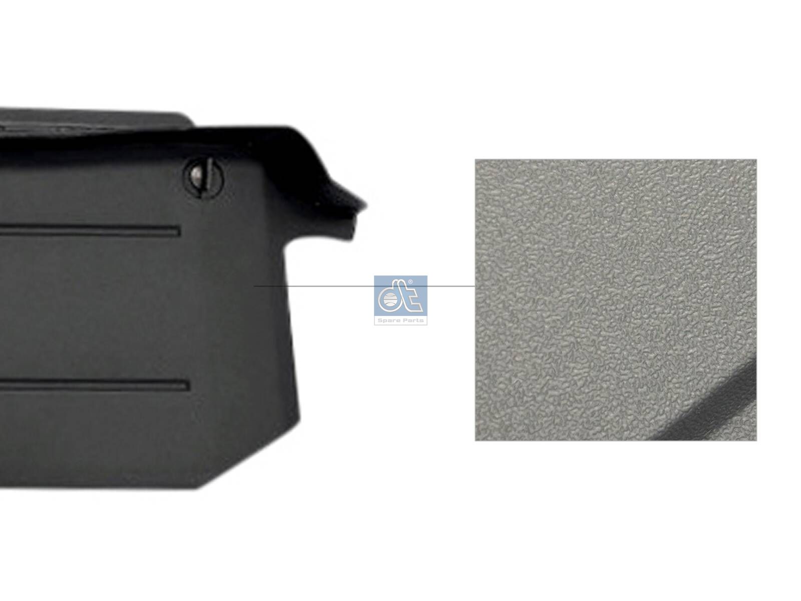DT Spare Parts 2.00631 Lamp protector, headlamp, left