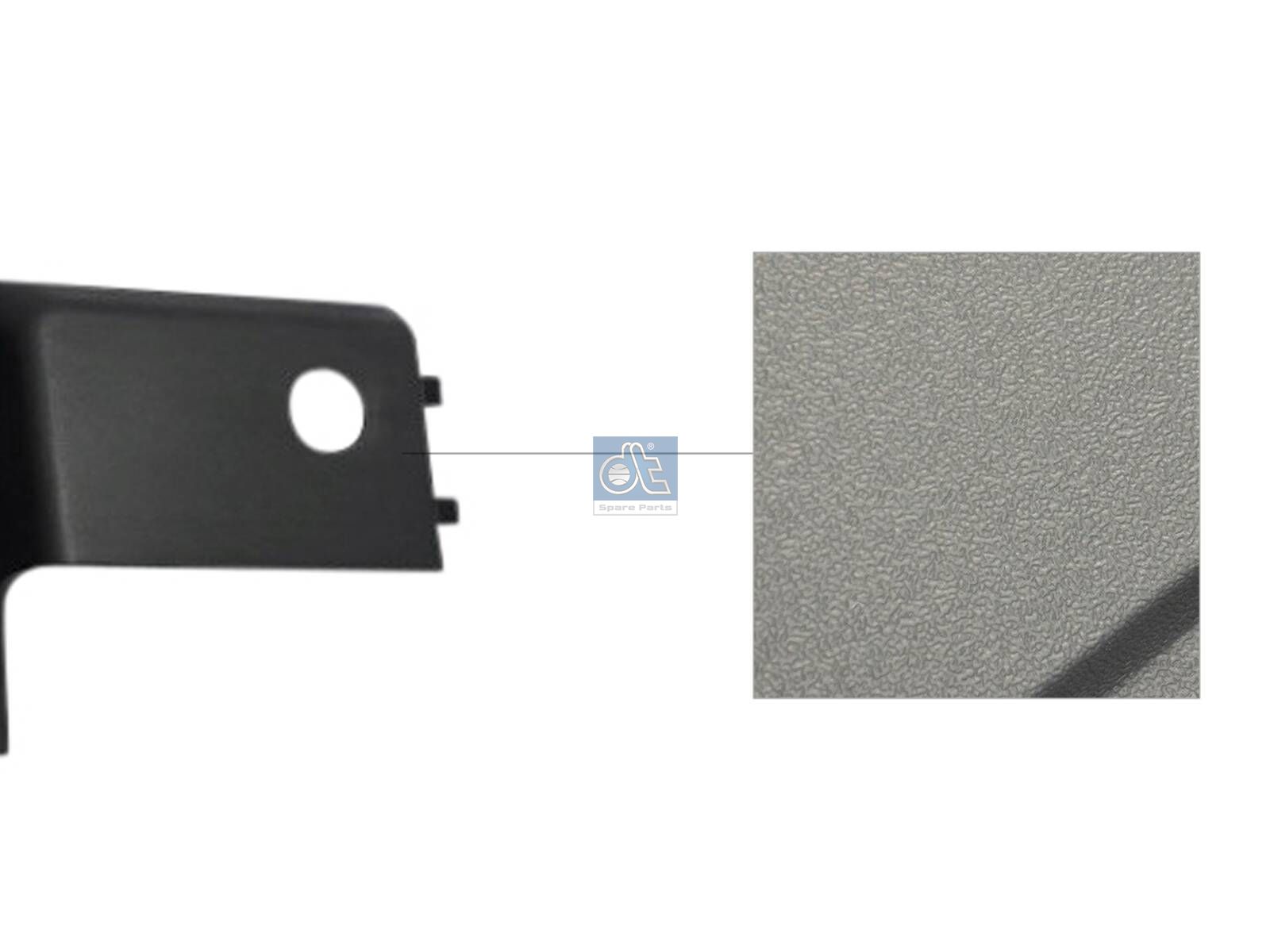 DT Spare Parts 2.00632 Lamp protector, headlamp, right