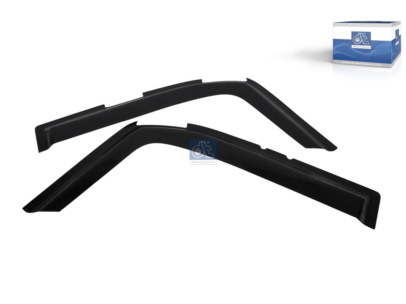 DT Spare Parts 2.00767SP Air deflector kit, black