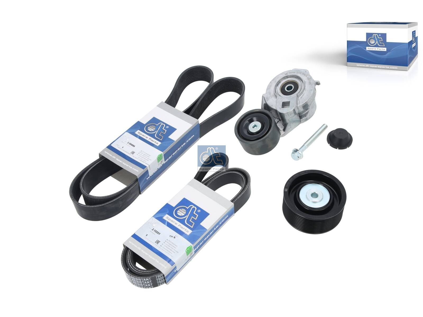 DT Spare Parts 2.00887 Belt tensioner kit