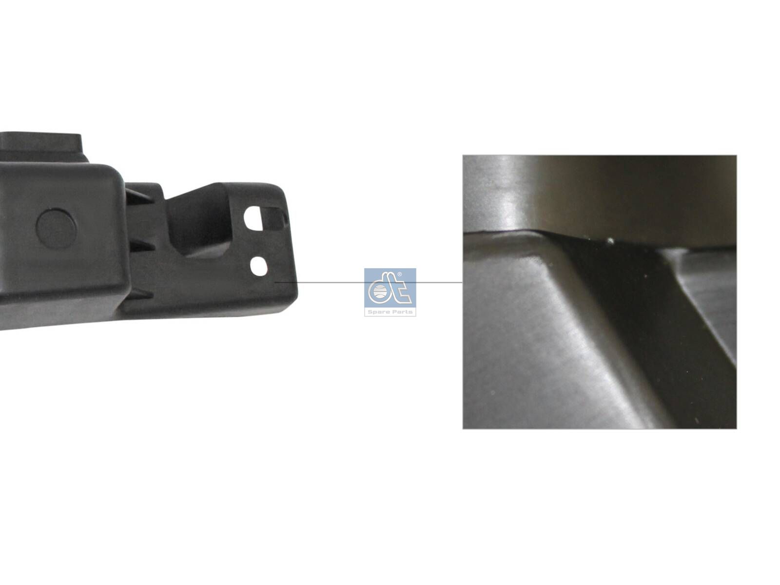 DT Spare Parts 2.01120 Fender bracket, right