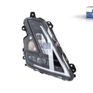 DT Spare Parts 2.01263 Headlamp, black, right